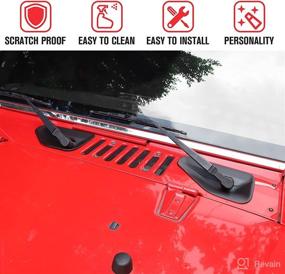 img 1 attached to Front Windshield Wrangler Unlimited 2007 2018
