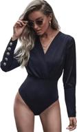 sweatyrocks womens insert bodysuit jumpsuit women's clothing : bodysuits логотип