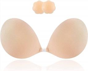 img 4 attached to Queensecret 2023 Adhesive Bra, Push Up Strapless Self Adhesive Bra, Invisible Silicone Bra For Backless Dress