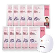 revive your skin with dermal collagen essence facial mask sheet - 10 pack for moisturizing, firming & anti-wrinkle benefits! логотип