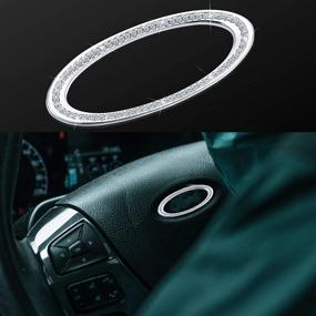 img 3 attached to Steering Decoration Accessories Rhinestone Compatible