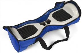 img 1 attached to Swagtron T1 & T5 Carrying Bag - Blue | Perfect For Storing Your Swagger