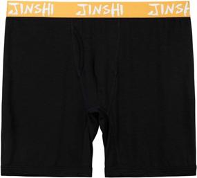 img 1 attached to Long Leg Boxer Briefs For Men: MoFiz Underwear With Ultimate Comfort And Support