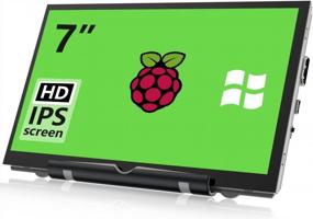 img 4 attached to 🎮 HAMTYSAN 7" Non Touch Gaming Monitor for Raspberry Pi, Switch, PS4, XBOX - 1920x1080P, 60Hz Refresh Rate, Camera Secondary Screen