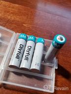 img 1 attached to High Capacity Precharged Ni-MH AA Rechargeable Batteries - Dlyfull Pack Of 4 (1100MAh) review by Joe Jimenez