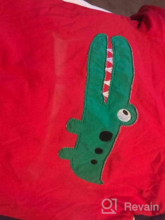 img 1 attached to Dinosaur Boys' Clothing: BIBNice Shirts 🦖 Toddler Clothes for Stylish and Playful Kids review by Tremain Lapan