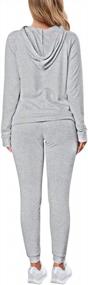 img 2 attached to Women'S Sporty Sets: Selowin Hoodie & Sweatpants For Casual And Active Wear