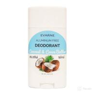 evarne aluminum deodorant coconut unscented logo
