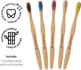 img 2 attached to 🌱 The Humble Co Natural Bamboo Toothbrushes: Your Eco-Friendly Oral Care Solution