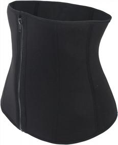 img 2 attached to Fat Burning Double Control Body Shaper Corset For Tummy Control And Waist Training
