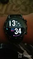 img 1 attached to HUAWEI Watch GT 2 (42mm) - AMOLED Display, 1 🕰️ Week Battery, GPS, Heart Rate Monitor, Night Black (International Model, No Warranty) review by Hideo Tsuchida ᠌