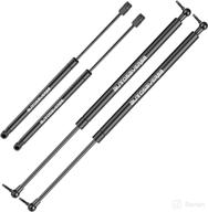 🚪 high-quality liftgate lift support window glass struts for 2005-2008 jeep grand cherokee - 4pcs set atls1828 logo