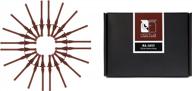 комплект из 20 коричневых антивибрационных креплений noctua na-sav2 — уменьшает вибрации и шум! логотип