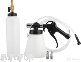 img 4 attached to Pneumatic Brake Fluid Bleeder Tool with 4 Master Cylinder Adapters - KUNTEC, 90-120 PSI