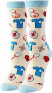 women's dental care nurse doctor socks - dentist assistant gift logo