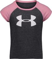 under armour girls little raglan girls' clothing via active логотип