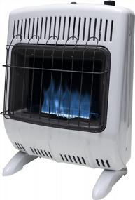img 4 attached to Natural Gas Heater: Mr. Heater Vent-Free 20,000 BTU Blue Flame - Multi-Size Option