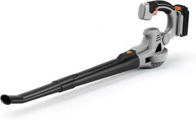 img 4 attached to Power Up Your Outdoor Cleaning With Ukoke U03LB Cordless Electric Leaf Blower: 20V 2A Battery & Charger Included