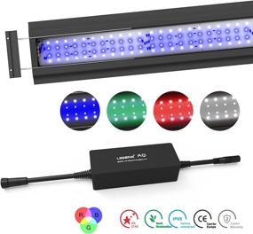 img 1 attached to 🐠 LEDS TAR AQ RGB-W J Slim 2 Aquarium LED Light: App Dimmable Plant Tank Light with 4 Channel Control and Mounting/Hanging Installation - AQ-J60 for 23''-31.5'' Tank