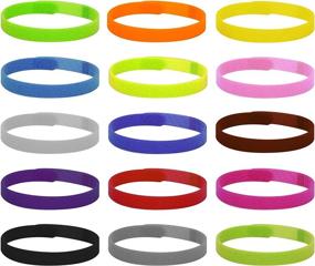 img 4 attached to LUTER 15-Color 20x1cm Puppy Collars: Soft Adjustable Whelping Collars for Newborn Dog Kittens; ID Collars for Pets