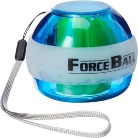 img 2 attached to DINOKA Wrist Trainer LED Wrist Ball Powerball Gyroscopic Ball - Arm Strengthener, Wrist & Forearms Exerciser (Blue NO Counter)