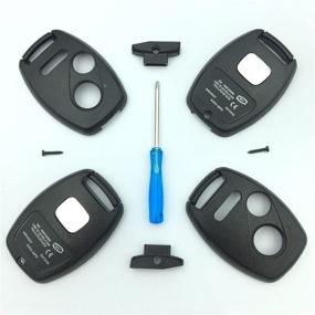 img 4 attached to Henrida Keyless Replacement Crosstour Screwdriver Interior Accessories ... Anti-Theft