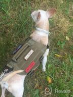 img 1 attached to Tactical Military Dog Harness With Vertical Handle And Durability For Small Puppies - XS (Neck: 11"-17", Chest: 15"-22") review by Mike Skinner