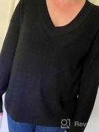 img 1 attached to Soft & Stylish Women'S Thermal V-Neck Sweater By Goodthreads review by Matt Crawford