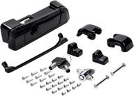 🔒 harley touring trunk lid latch kit (black) - compatible with '14-'20 flt flht flhtcu flhrc road king street electra glide - stock lock with keys included логотип