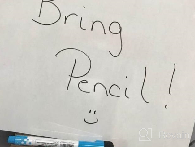 img 1 attached to Nicpro Lapboard - 9 x 12 Inches Double Sided Dry Erase Lap Board for Kids and Classroom Use review by Aaron Long