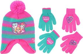 img 1 attached to 🧤 Little Character Mittens: Nickelodeon Weather Girls' Cold Weather Accessories