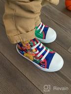 картинка 1 прикреплена к отзыву Кроссовки для мальчиков-младенцев Sesame Street Shoes Sneaker от Evan Larson