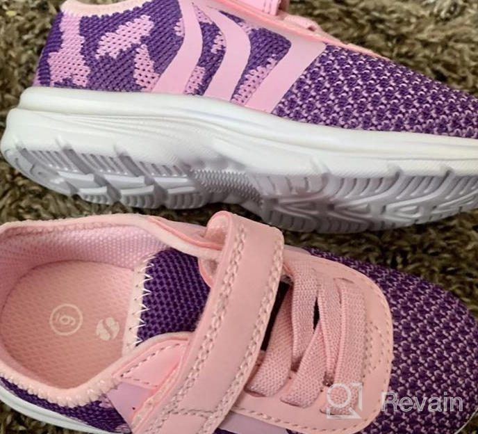 img 1 attached to 👟 JIUMUJIPU Toddler Shoe: Unisex Running Sneakers for Little Kids - Boys & Girls Walking Shoes review by Brent Gurney