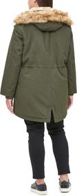 img 3 attached to Levis Womens Lined Hooded Jacket Women's Clothing : Coats, Jackets & Vests