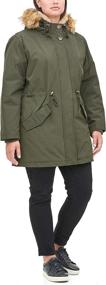 img 1 attached to Levis Womens Lined Hooded Jacket Women's Clothing : Coats, Jackets & Vests