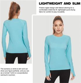 img 3 attached to Lightweight UPF 50+ Sun Protection Hoodie Jacket For Women - Ideal For Hiking, Running, And Outdoor Performance Activities