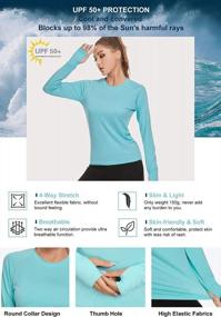 img 1 attached to Lightweight UPF 50+ Sun Protection Hoodie Jacket For Women - Ideal For Hiking, Running, And Outdoor Performance Activities