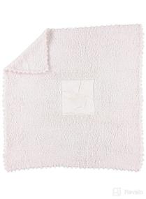 img 2 attached to 👶 Barefoot Dreams CozyChic Receiving Blanket - Top Pick for Nursery Bedding in Kids' Home Store