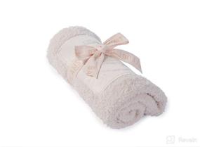 img 1 attached to 👶 Barefoot Dreams CozyChic Receiving Blanket - Top Pick for Nursery Bedding in Kids' Home Store