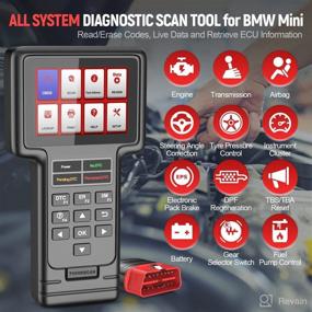 img 3 attached to BMW Thinkcar Diagnostic Scanner Tool - Full System OBD2 Scanner for BMW and Mini, SRS Airbag SAS TPS Oil Reset, Auto Fault Code Reader & Scan Tool for Check Engine ABS Transmission, 4 in 1 Live Data