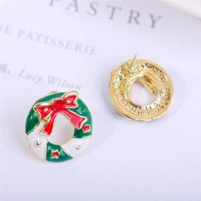 img 1 attached to ROSTIVO Christmas Earring Earrings Jewelry Girls' Jewelry - Earrings