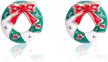 rostivo christmas earring earrings jewelry girls' jewelry - earrings logo