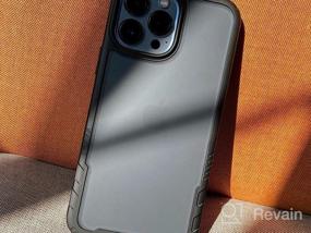img 5 attached to Protect Your IPhone 13 Pro Max With Humixx Matte Black Case: 10FT Drop Protection, Anti-Scratch, Anti-Fingerprint, Shockproof Translucent Cover With Soft Texture For Maximum Defense.