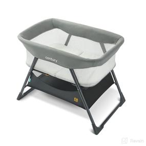 img 4 attached to Century Snooze On 2-in-1 Bassinet, Metro: A Modern Sleep Solution