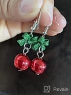 img 1 attached to Women's Christmas Earrings: 9 Festive Pairs for Holidays, featuring Bow, Tree, and Snowflake Designs review by Christine Foht