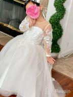 img 1 attached to Stunning Flower Girl Junior Bridesmaid Dresses for Unforgettable Wedding Moments review by Dorothy Collazos