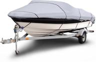 🚤 budge b-1201-x6 1200 denier v-hull runabout boat cover: waterproof, heavy duty, uv resistant logo