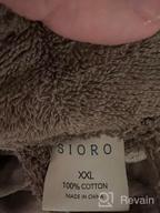 картинка 1 прикреплена к отзыву Cotton Bathrobe with Pockets by 🛀 SIORO - Comfortable Loungewear for All-day Relaxation от Tim Jolivette