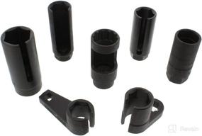 img 3 attached to 🔧 7-Piece ABN Oxygen Sensor Socket Tool Kit – 22mm (7/8in), 27mm, 29mm – Universal O2 Removal and Installation Set for all Vehicles
