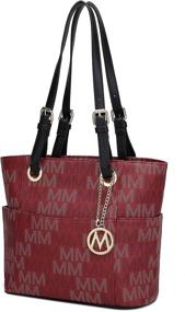 img 4 attached to MKF Shoulder Handbag Women Satchel Tote Women's Handbags & Wallets at Totes